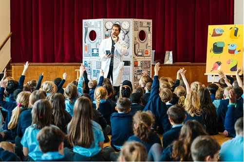 The Great Science Time Tour play presented by Tom Butterworth
