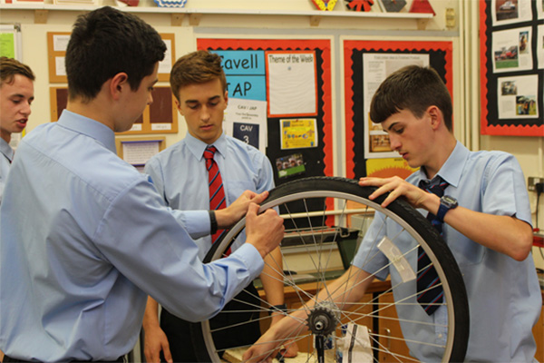 On your Bike saw students working to improve their skills in basic bicycle maintenance